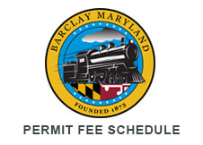 Barclay Maryland Permit Fee Schedule