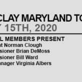 Barclay Maryland Town Meeting – July 15th 2020